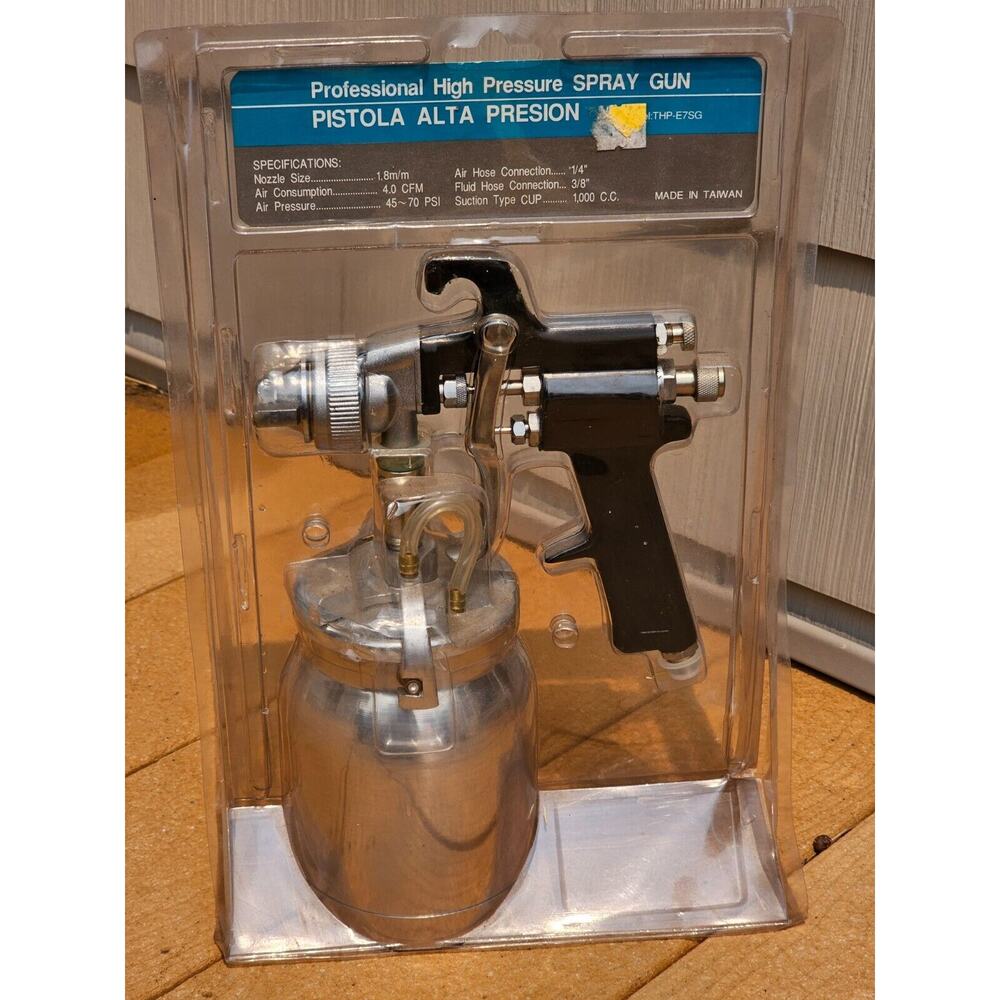 New Professional High Pressure Spray Gun THP-E7SG 1.8M/M New Pistola